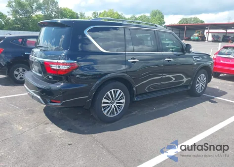 2021 Nissan Armada Sl from USA, damaged, VIN JN8AY2BA7M9371239